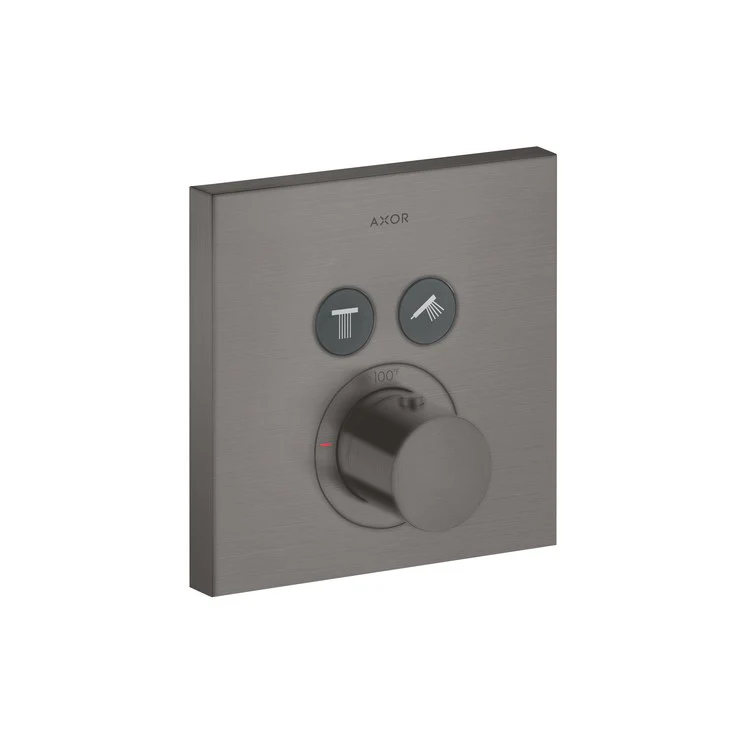 AXOR Shower Select Square Thermostatic Two-Function Trim - Frankwebs