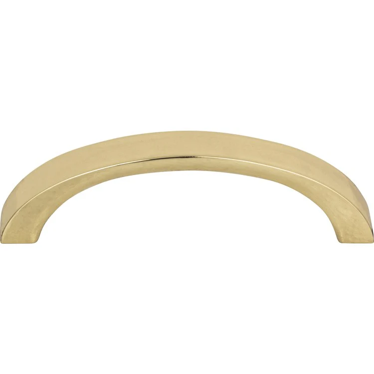 Drawer Pull Atlas Tableau Curved Handle Polished Nickel Zinc Alloy 2-1/2 Inch - Frankwebs