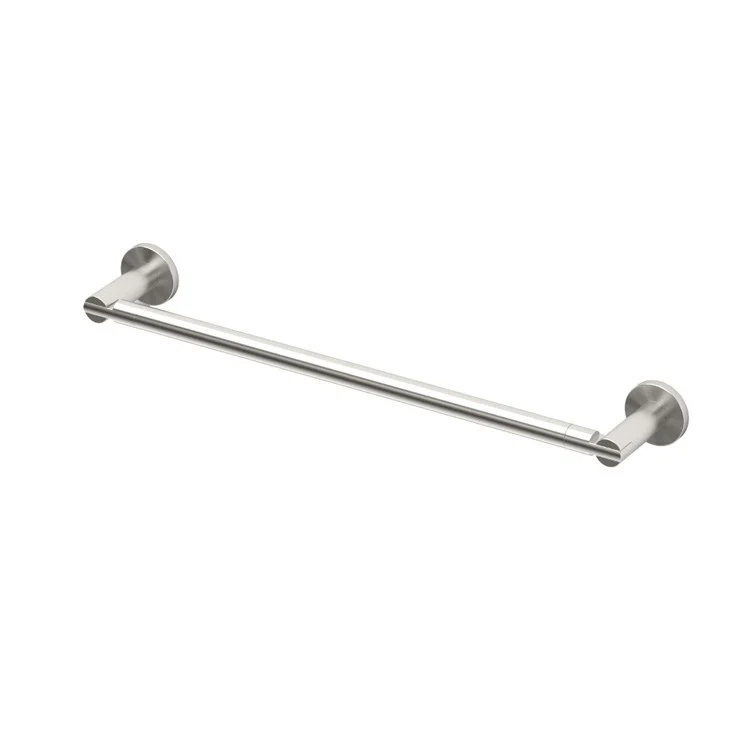 Towel Bar Channel 18 Inch Satin Nickel Wall Mount Metal - Frankwebs
