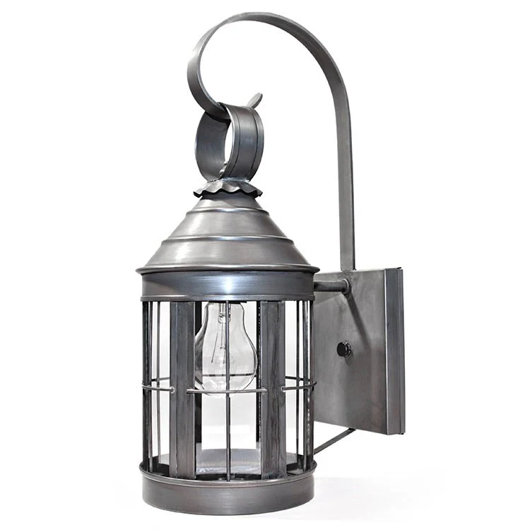 Heal Single-Light Outdoor Cone-Top Wall Lantern with Top Scroll - Frankwebs