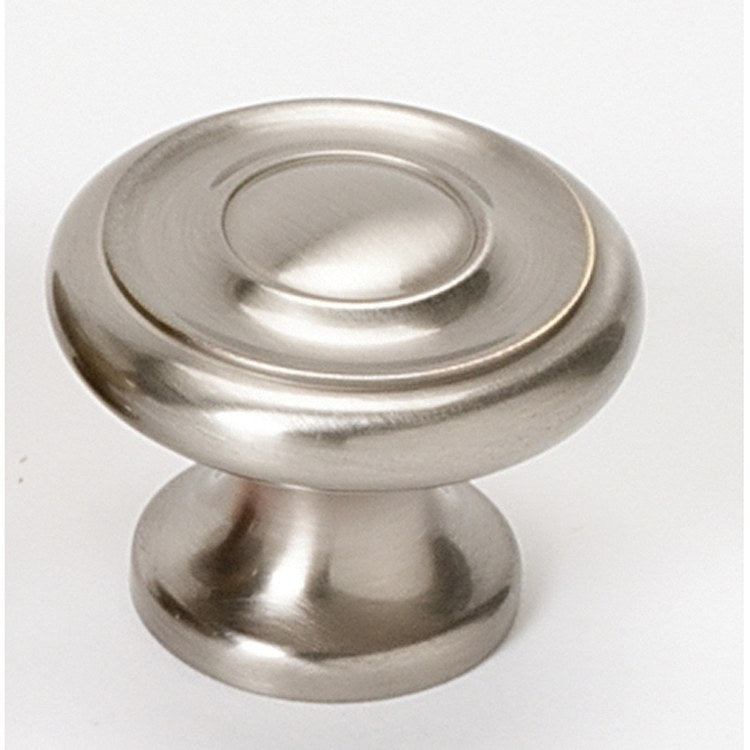 Knob II Collection Round Polished Chrome Brass 1-1/4 Inch 1 Inch 13/16 Inch - Frankwebs