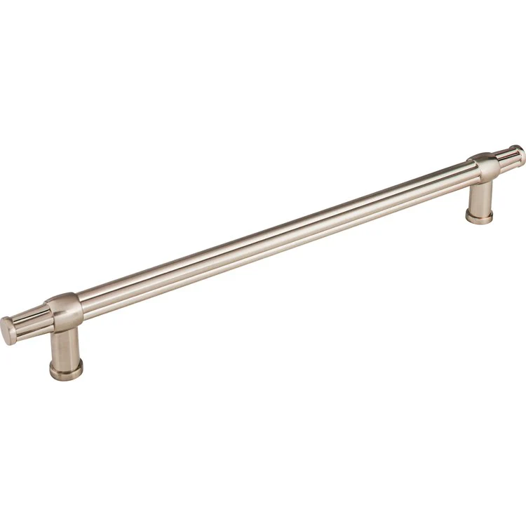 Pull Luxor for Decorative Hardware Brushed Satin Nickel Zinc Alloy 12 Inch - Frankwebs