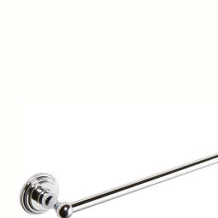 Towel Bar Chelsea 12 Inch Single Polished Chrome Brass 3-1/16 Inch Extension from Wall - Frankwebs