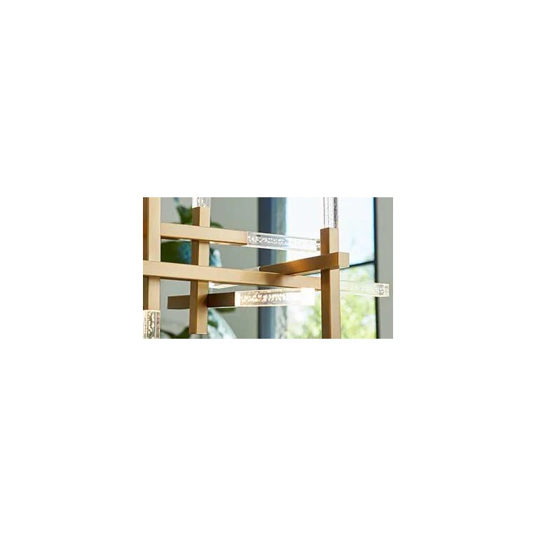 Atlantis Thirteen-Light Chandelier - Aged Brass - Frankwebs