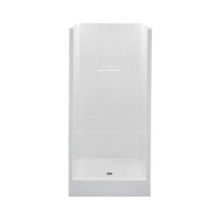 Shower Module 32 x 32 x 72 Inch Acrylic White 2 Pieces - Frankwebs