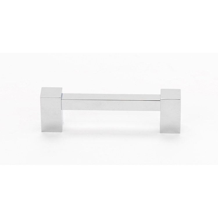 Pull Contemporary II Polished Chrome Brass 6 Inch 6-5/8 Inch 1-3/8 Inch - Frankwebs