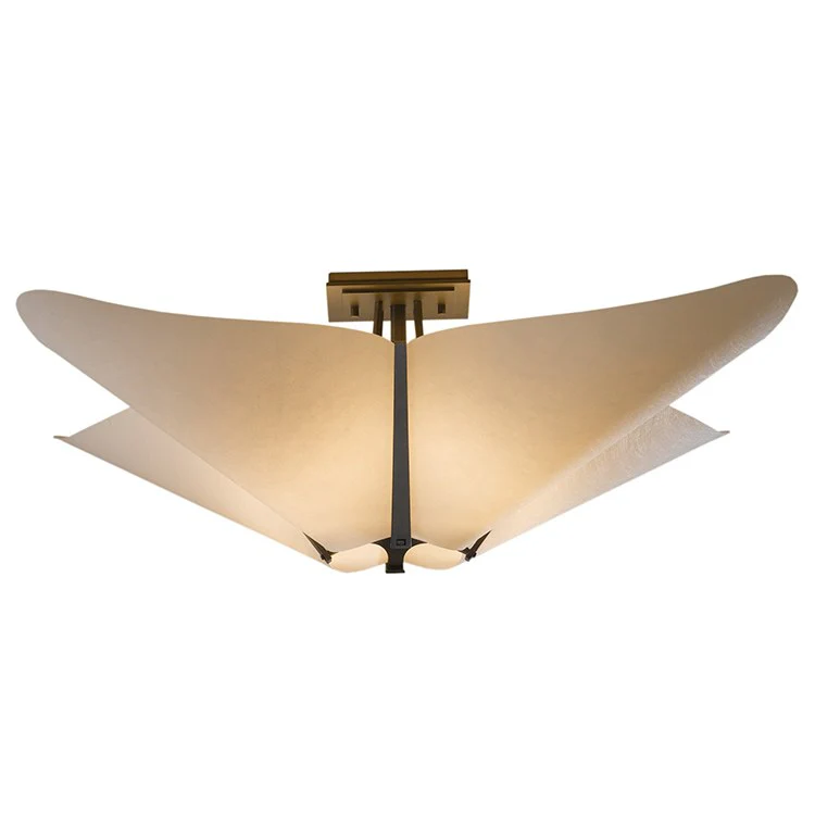 Kirigami Four-Light Semi-Flush Mount Ceiling Lighting Fixture - Frankwebs