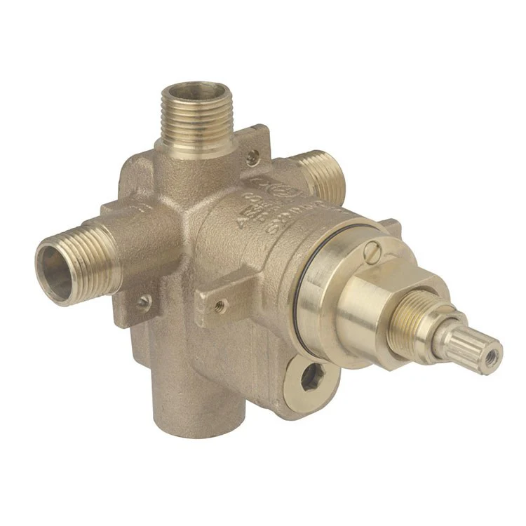 Temptrol Pressure Balance Tub and Shower Valve Body with Integral Volume Control - Frankwebs