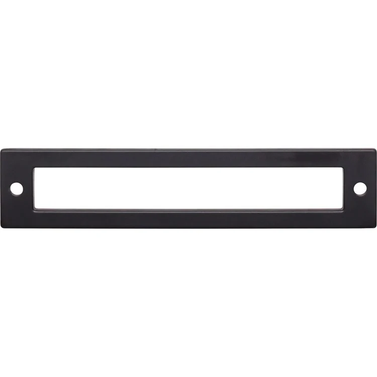 Pull Backplate Lynwood Hollin Rectangle Flat Black 5-1/16 Inch 2 Hole Zinc Alloy - Frankwebs