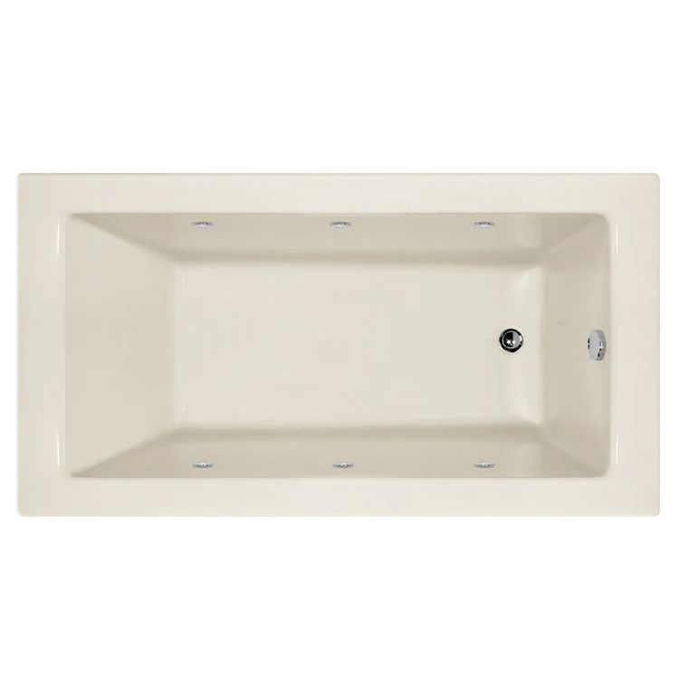 Combination Tub Designer Collection Sydney 66 x 32 x 20 Inch Right Hand Drain Biscuit Rectangle - Frankwebs
