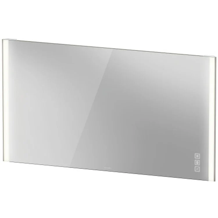 Mirror XViu 31-1/2 x 55-7/8 Inch Champagne Matte with Lighting Rectangle - Frankwebs