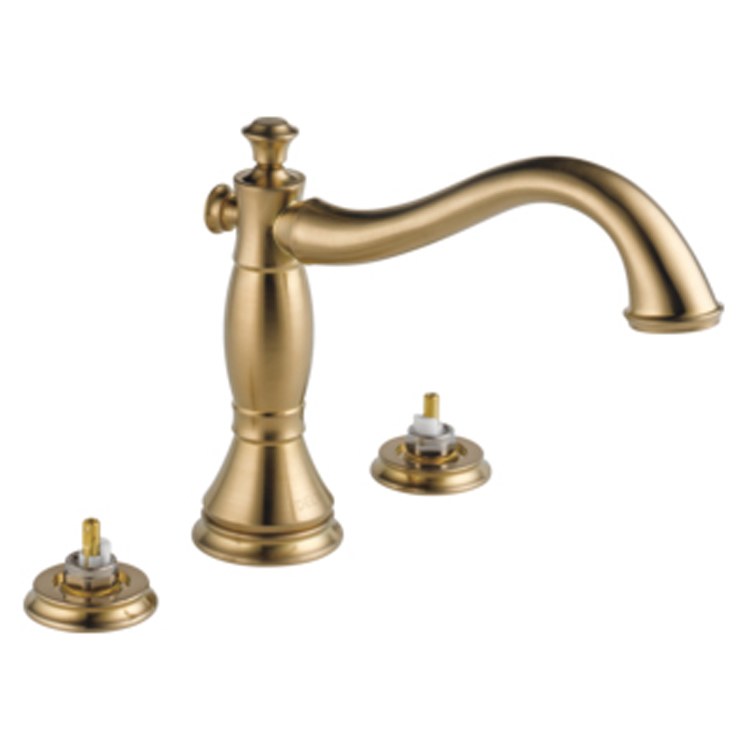 Cassidy Two Handle 3-Hole Roman Tub Faucet without Handles - Frankwebs