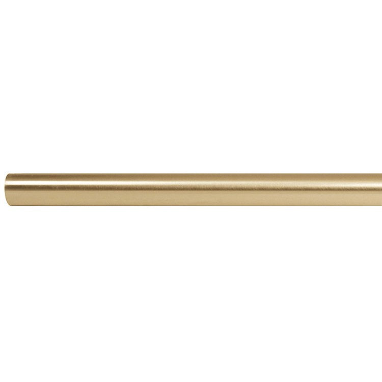 Shower Rod Polished Antique 6 Feet Brass - Frankwebs