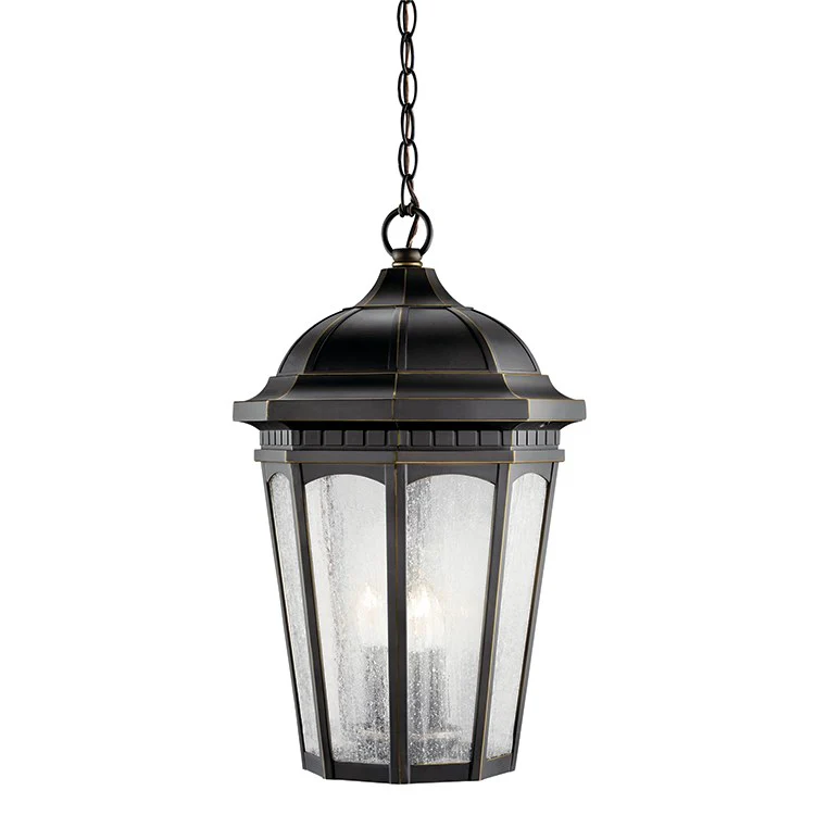 Courtyard Three-Light Outdoor Pendant - Frankwebs