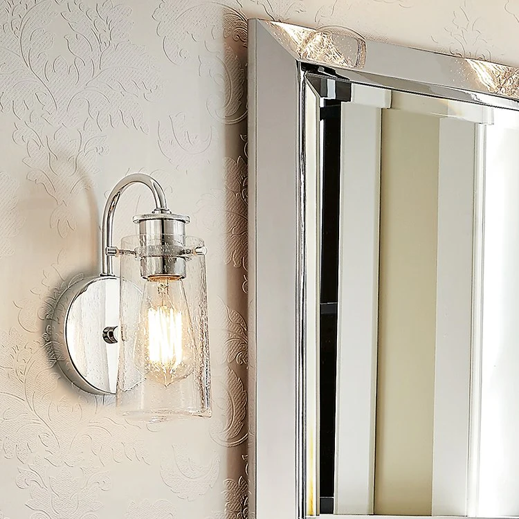 Braelyn Single-Light Bathroom Wall Sconce - Frankwebs