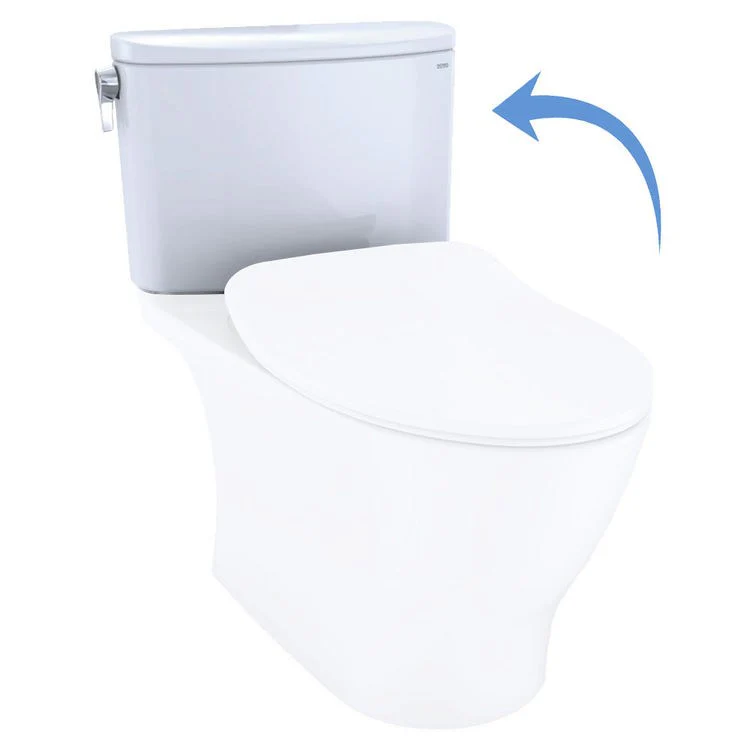 Toilet Tank Nexus with Cover Cotton 1 Gallons per Flush - Frankwebs