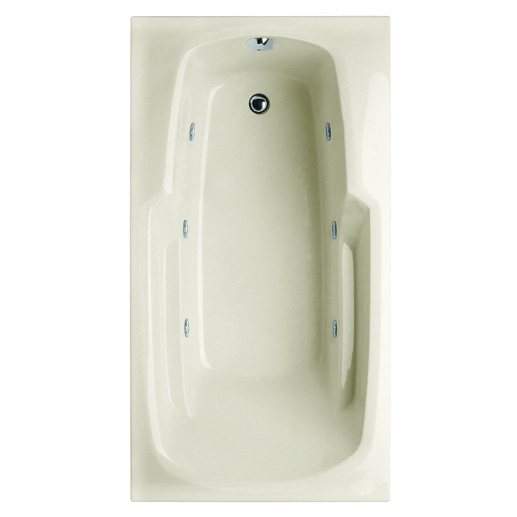 Whirlpool Tub Studio Collection Studio 72 x 36 x 19 Inch Drop-In End Drain White Rectangle - Frankwebs