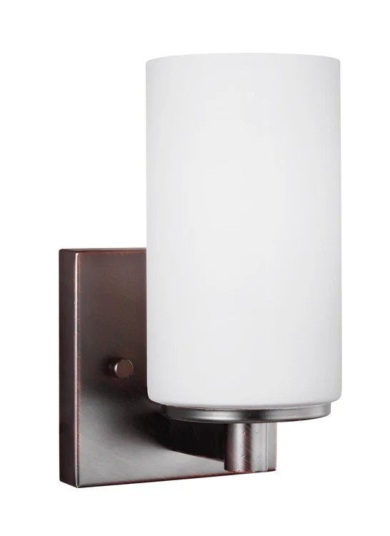 Hettinger Single-Light Bathroom Wall Sconce - Frankwebs