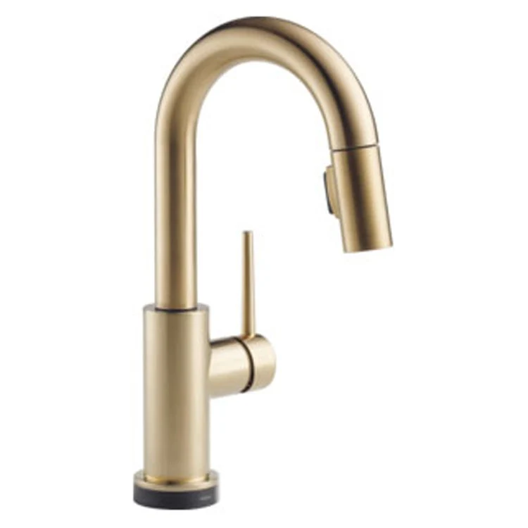 Trinsic Single Handle Pull Down Bar/Prep Faucet with Touch2O Technology - Frankwebs