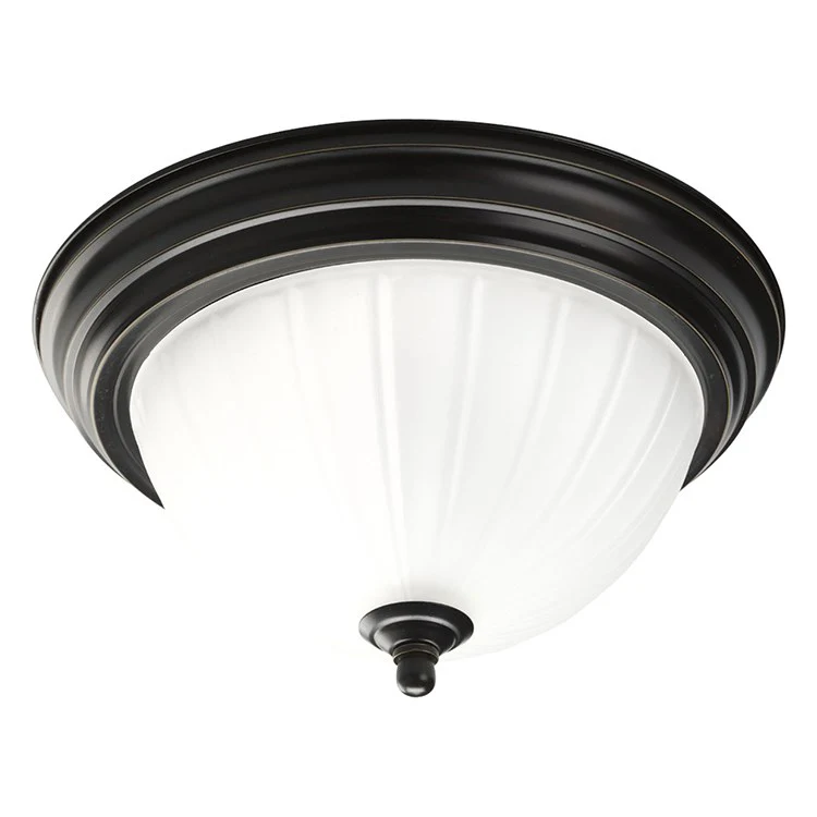 Melon Single-Light Flush Mount Ceiling Lighting Fixture - Frankwebs