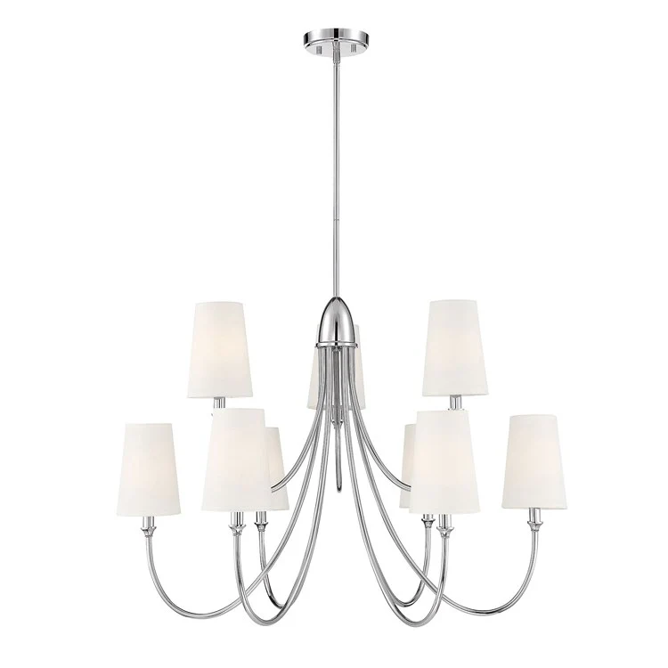 Cameron Nine-Light Chandelier - Frankwebs