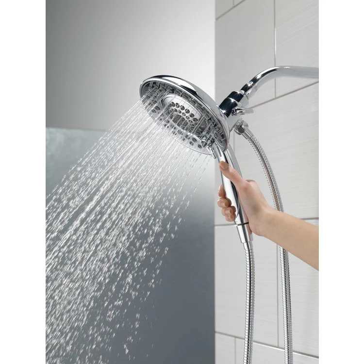In2ition Two-in-One Five-Function Integrated Shower Head/Handshower - Frankwebs