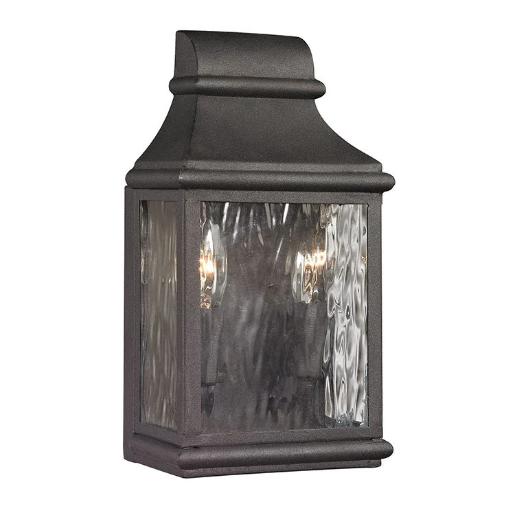 Forged Jefferson Two-Light Outdoor Wall Sconce - Frankwebs