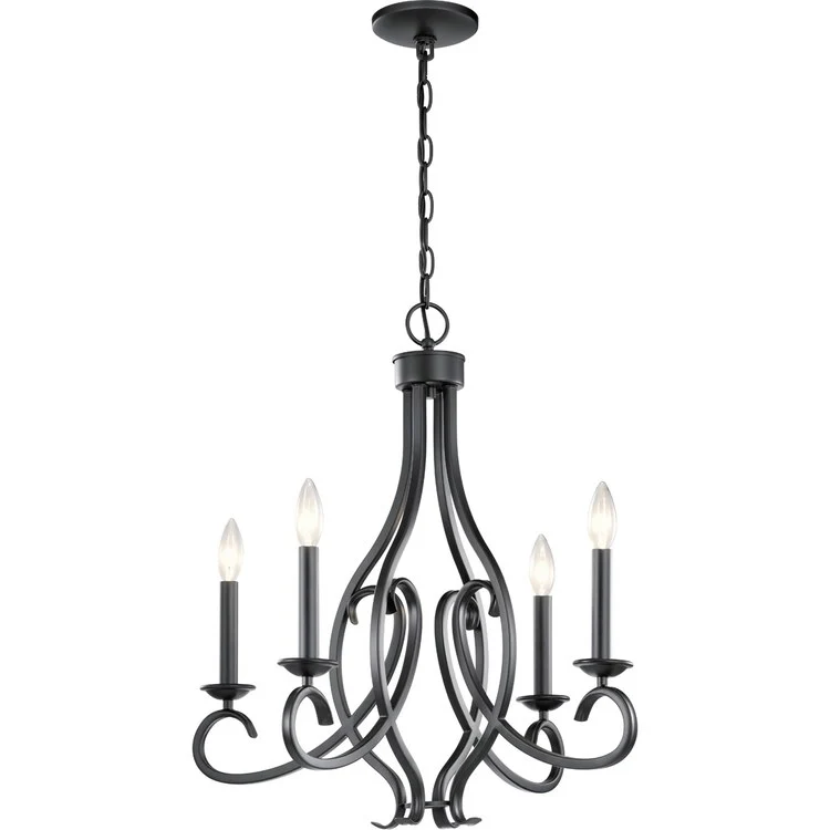 Ania Four-Light Chandelier - Frankwebs