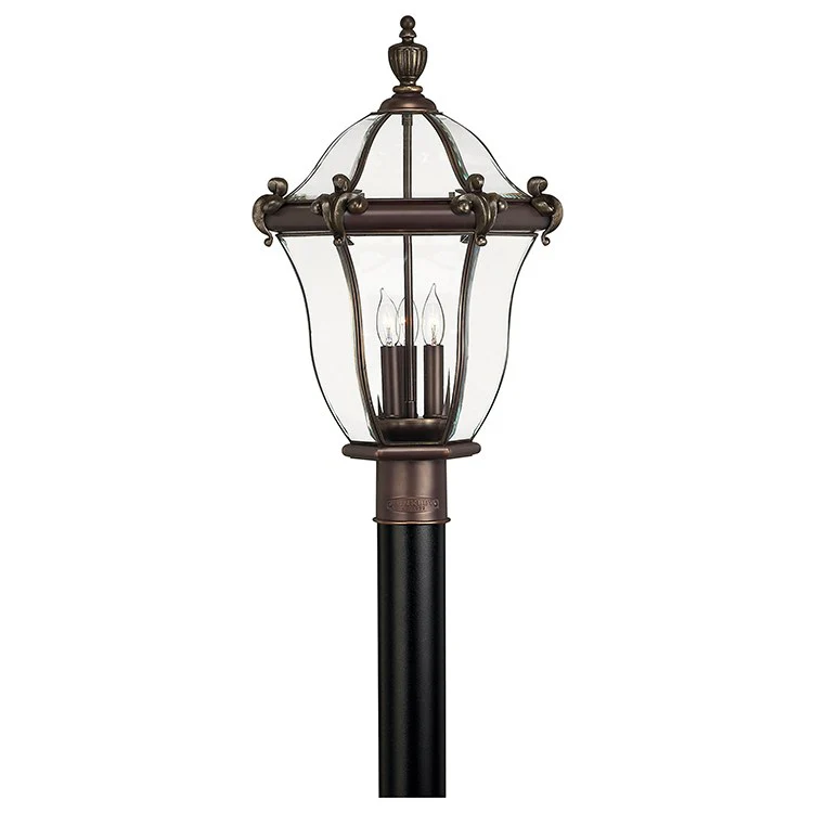 San Clemente Three-Light Post Lantern - Frankwebs