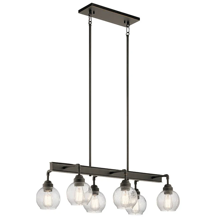 Niles Six-Light Linear Chandelier - Frankwebs