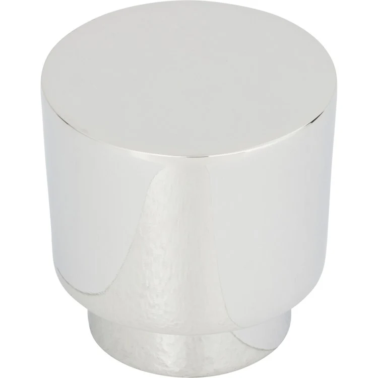 Knob Atlas Tom Tom Brushed Nickel Zinc Alloy 1-1/4 Inch - Frankwebs