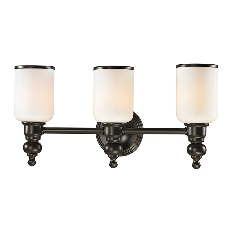 Bristol Way Three-Light LED Bathroom Vanity Fixture - Frankwebs