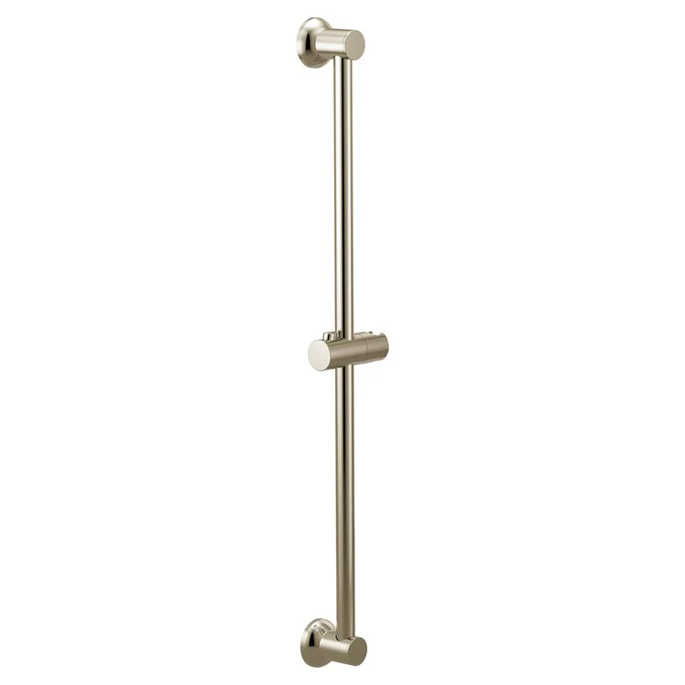 Slide Bar Stand with Handshower Holder 30 Inch Polished Nickel Metal A735NL - Frankwebs