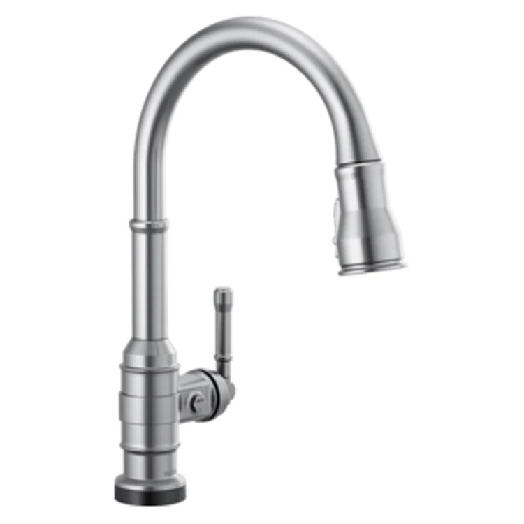 Kitchen Faucet Broderick 1 Lever ADA Arctic Stainless Diamond Seal/Touch2O Pull Down 1.8 Gallons per Minute - Frankwebs