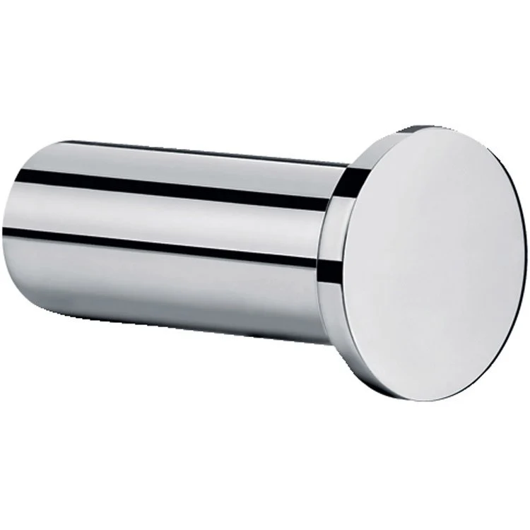 Towel Hook Logis Single Chrome 1-1/2 Inch Wall Mount Brass/Metal - Frankwebs