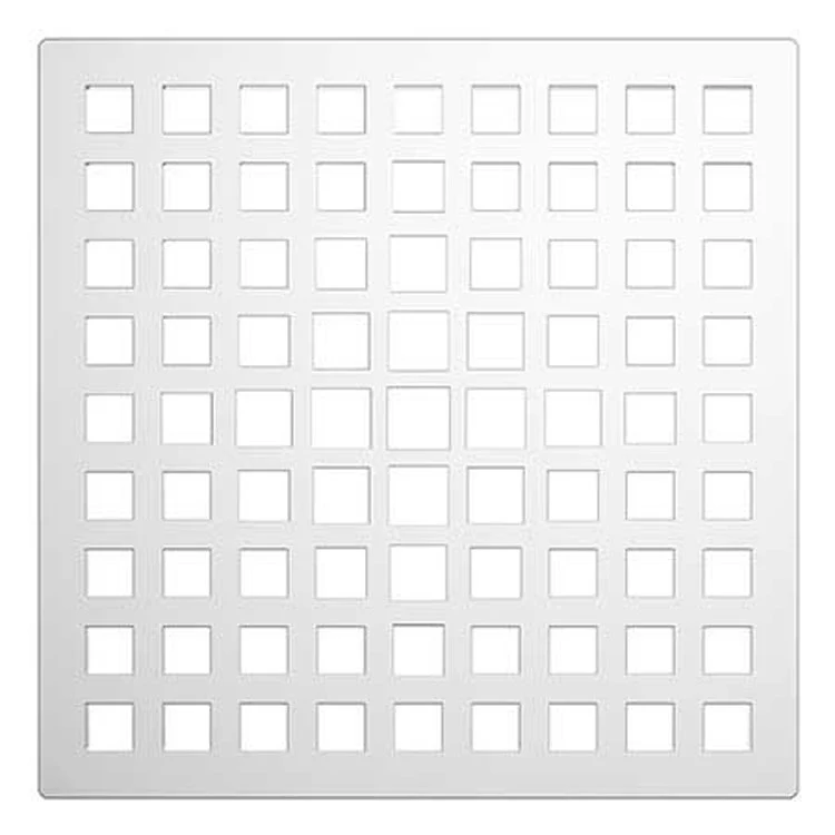 Shower Drain Tub and Shower Square Grid 6 Inch Satin Brass PVD Brass for Drain Throat 277-02 6 Inch - Frankwebs