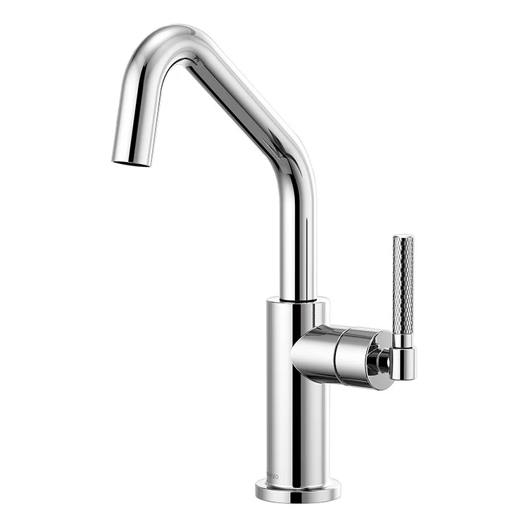 Litze Single Handle Bar Faucet with Angled Spout/Knurled Handle - Frankwebs