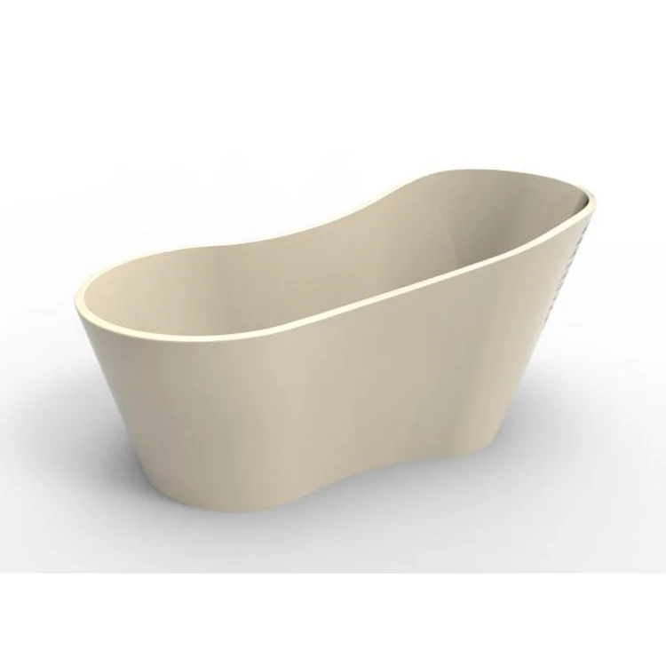 Air Tub Metro Collection Rodeo Freestanding Almond Oval Hydroluxe SS 61 x 32 x 29-1/2 Inch - Frankwebs
