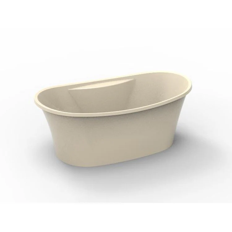 Air Tub Studio Collection Breanne Freestanding Biscuit Oval Acrylic 66 x 36 x 25-3/4 Inch - Frankwebs