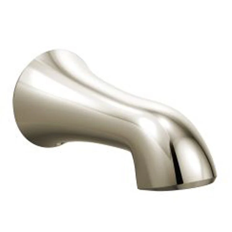 Tub Spout Wynford Non-Diverter Chrome 7-7/8 Inch Metal - Frankwebs