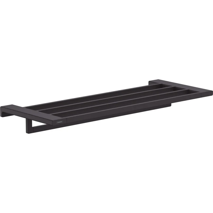Towel Rack AddStoris with Towel Bar Matte Black 25 Inch Metal 9-3/4 Inch Wall Mount - Frankwebs