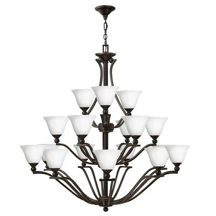 Bolla Eighteen-Light Three-Tier Chandelier - Frankwebs