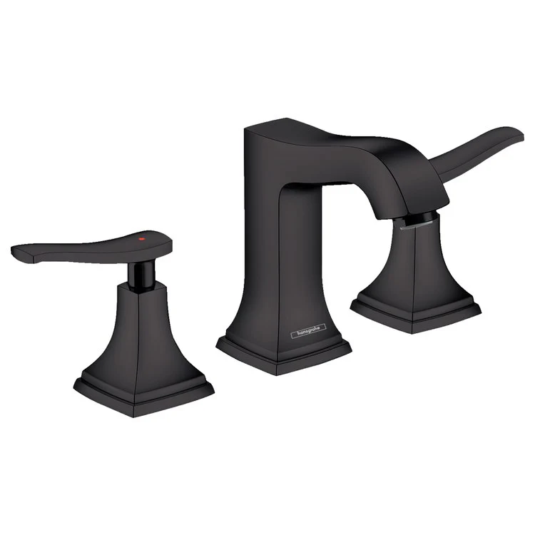 Metropol Classic 110 Two Handle Widespread Bathroom Faucet with Pop-Up Drain - Frankwebs