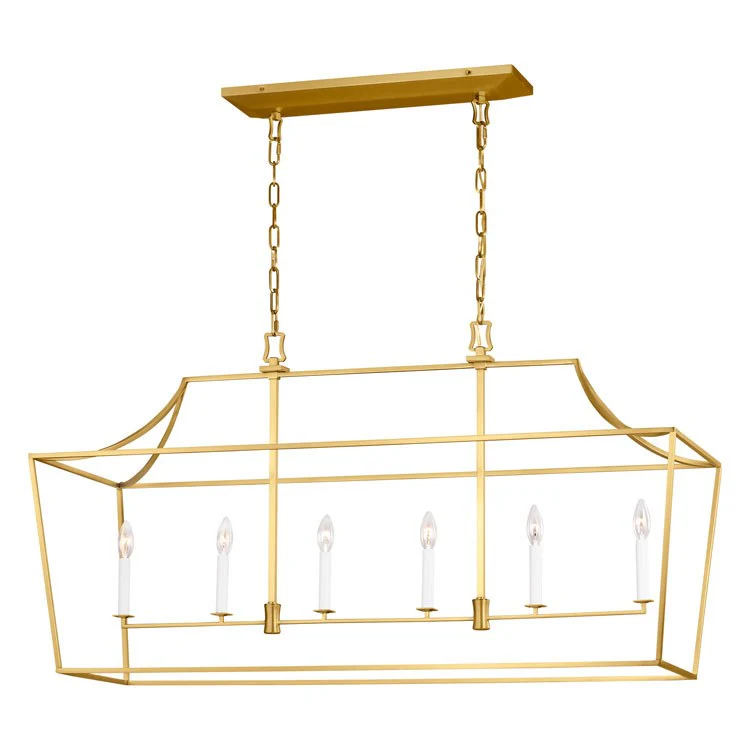Southold Six-Light Linear Lantern Pendant by Chapman & Meyers - Frankwebs