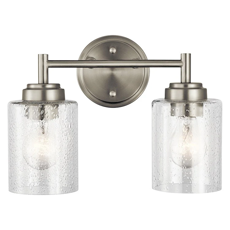 Winslow Two-Light Bathroom Vanity Fixture - Frankwebs