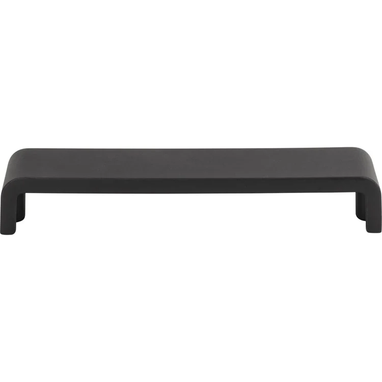 Drawer Pull Atlas Platform Matte Black Zinc Alloy 6-5/16 Inch 6-5/8 x 1-5/16 Inch - Frankwebs