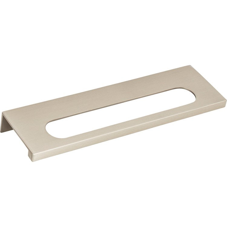 Drawer Pull Atlas Modern Square Edge Tab Brushed Nickel Zinc Alloy 5-1/16 Inch - Frankwebs