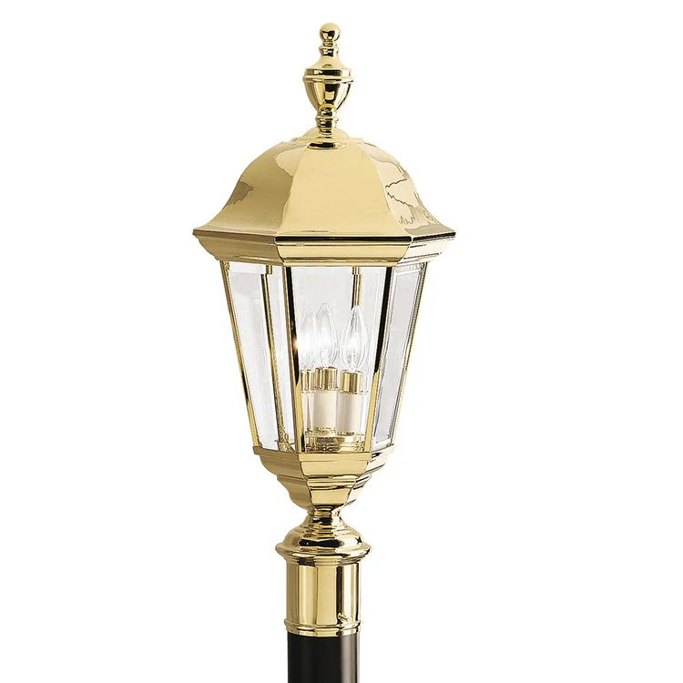 Grove Mill Three-Light Outdoor Post Lantern - Frankwebs