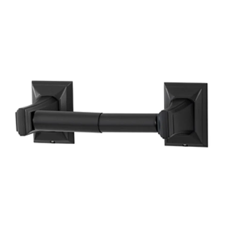 Toilet Paper Holder Geometric Bath Polished Nickel 6-1/4 to 8-3/4 Inch 3-1/4 Inch Wall Mount - Frankwebs