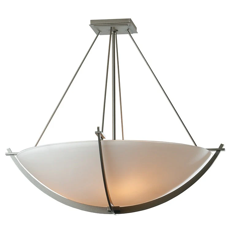 Compass Three-Light Large Semi-Flush Mount Ceiling Lighting Fixture - Frankwebs